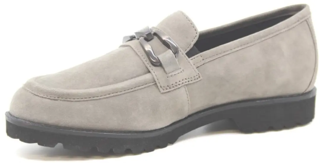 Sioux - MEREDITH-757-H - Instappers - Kleur: Grijs - Maat: 38.5
