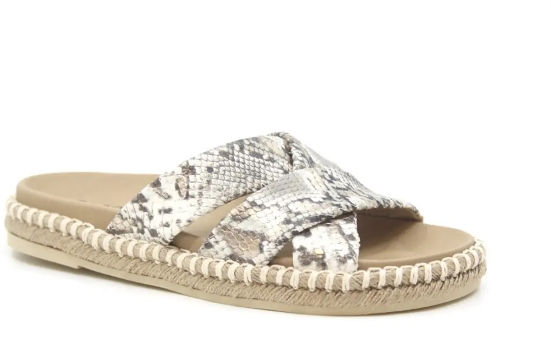 Gabor Kruisbandslipper 83.780.39 - Maat 40 Grijs