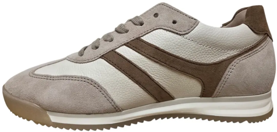 Gabor 83.430.10 Dames Sneakers - Wit/Beige/Bruin - 40