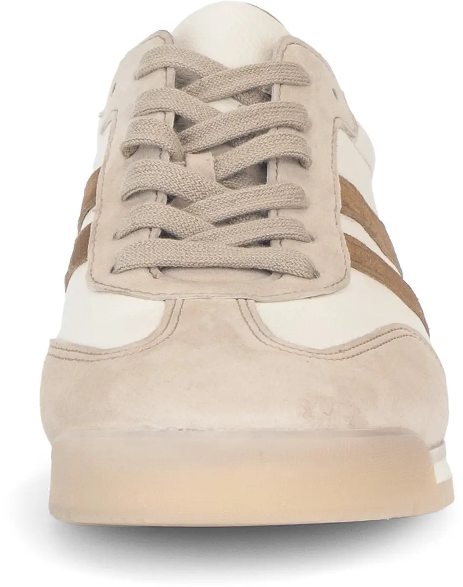 Gabor 83.430.10 Dames Sneakers - Wit/Beige/Bruin - 40