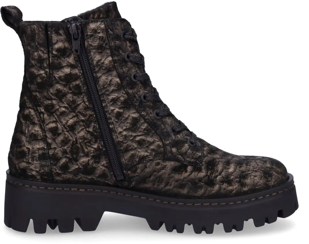 Wäldlaufer 732808-146-038 Dames Veterboots - 37.5 Metallic