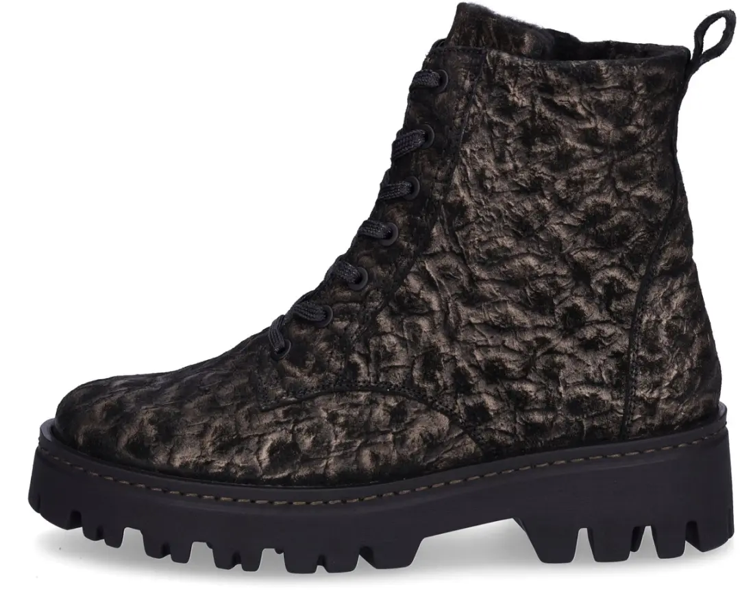 Wäldlaufer 732808-146-038 Dames Veterboots - 37.5 Metallic