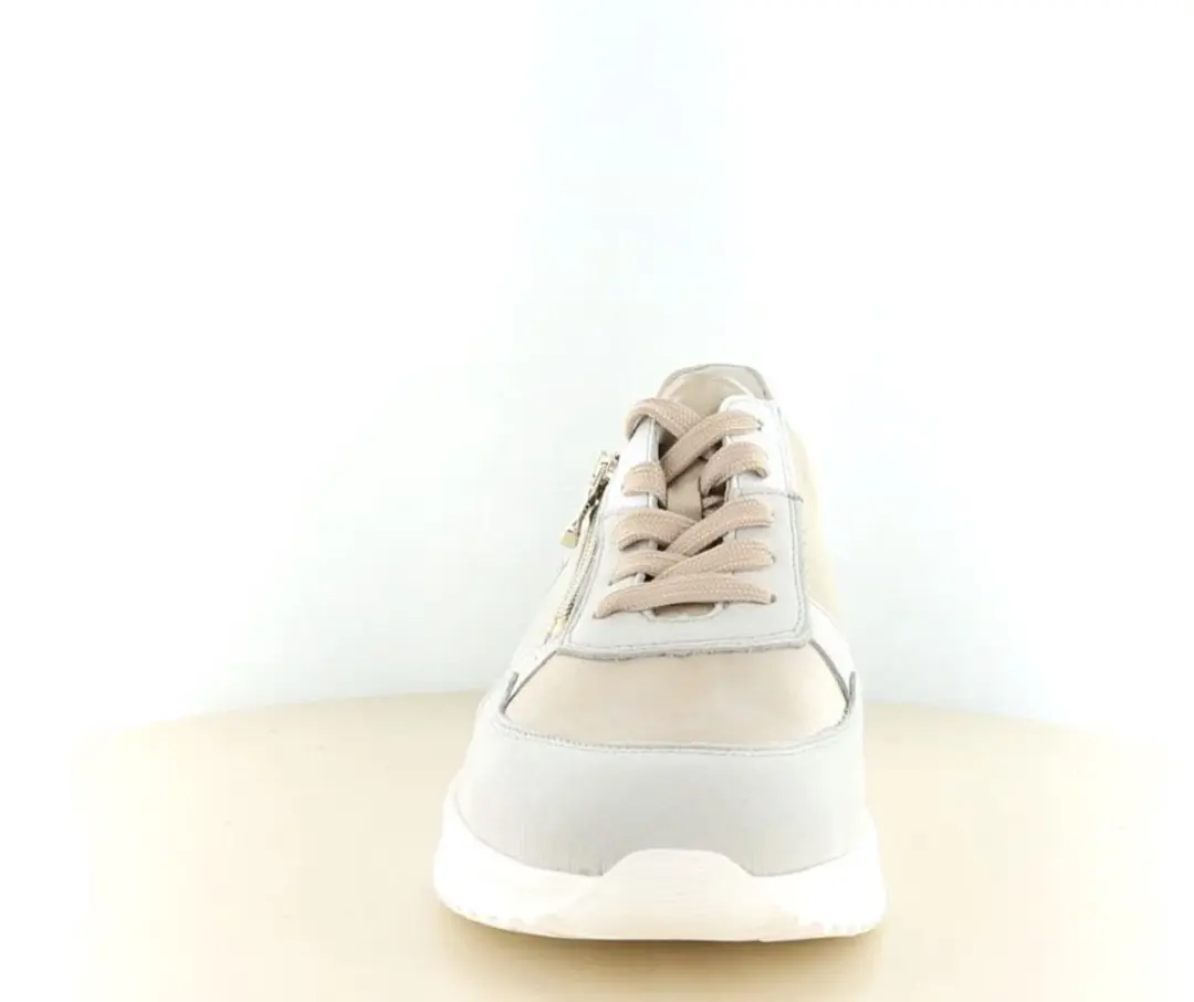 Wäldlaufer Janka Dames Sneakers - Leer Beige - Maat 40,5