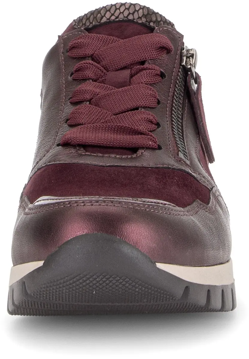 Gabor 6030.01.005 Dames Sneakers - Bordeaux - Maat 37.5