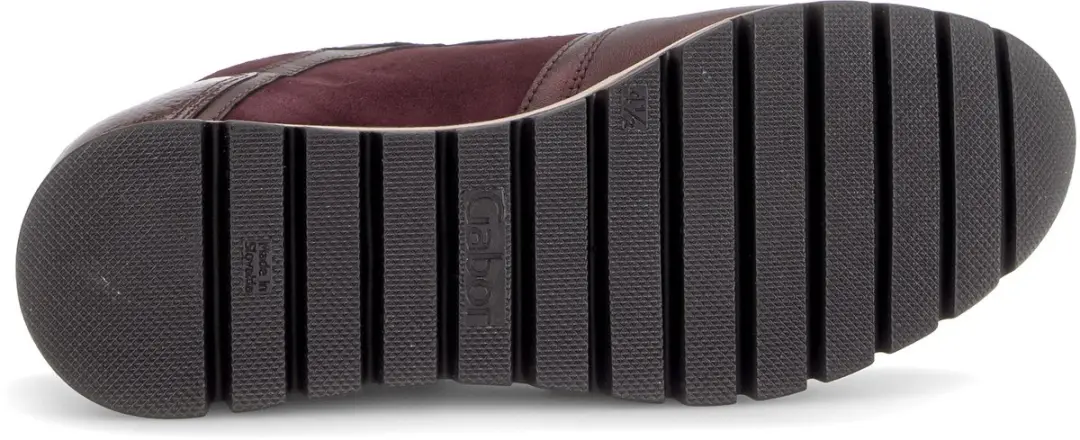 Gabor 6030.01.005 Dames Sneakers - Bordeaux - Maat 37.5