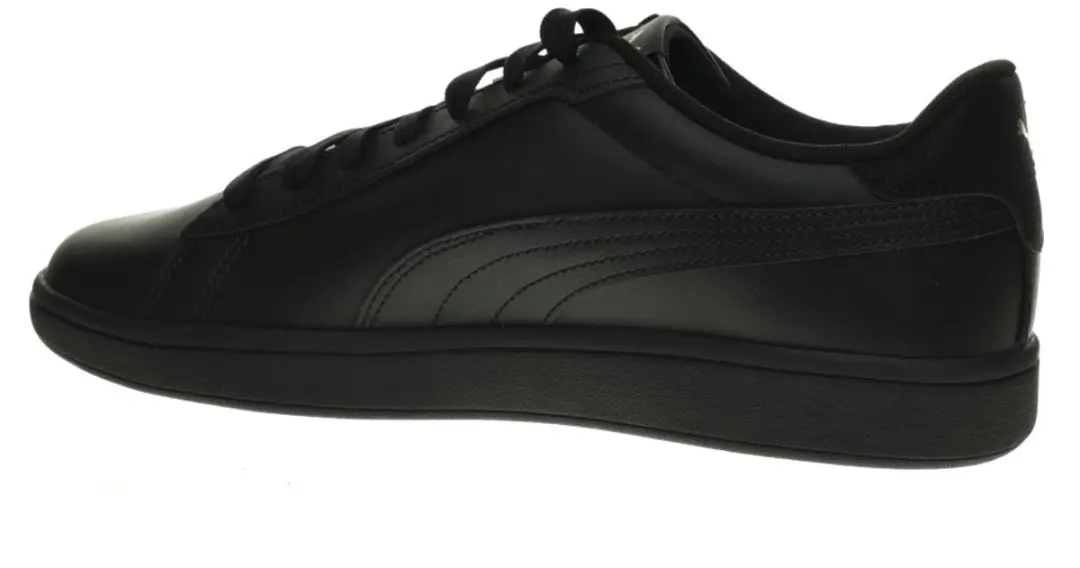 PUMA Smash 3.0 L Unisex Sneakers - 42 - Black/Gold
