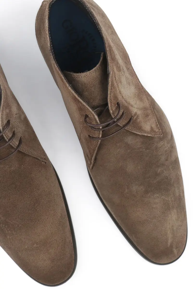 Giorgio Boy Suede Heren Nette Schoenen - Bruin - Maat 43