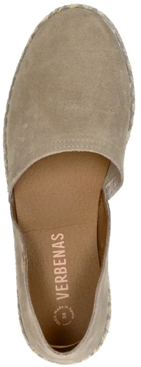 Verbenas Carmen Espadrilles - Taupe - Maat 37