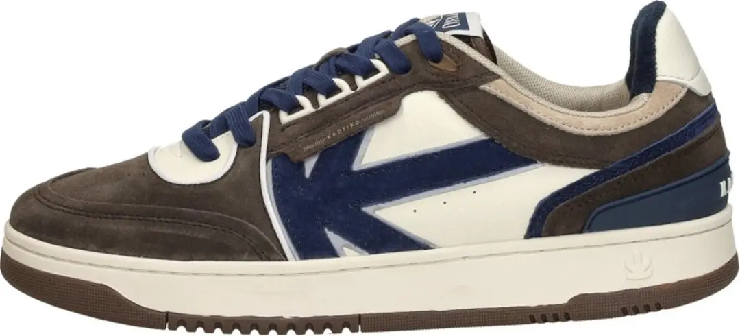 Kaotiko Boston Piping Suede Navy Lage Sneakers - 42