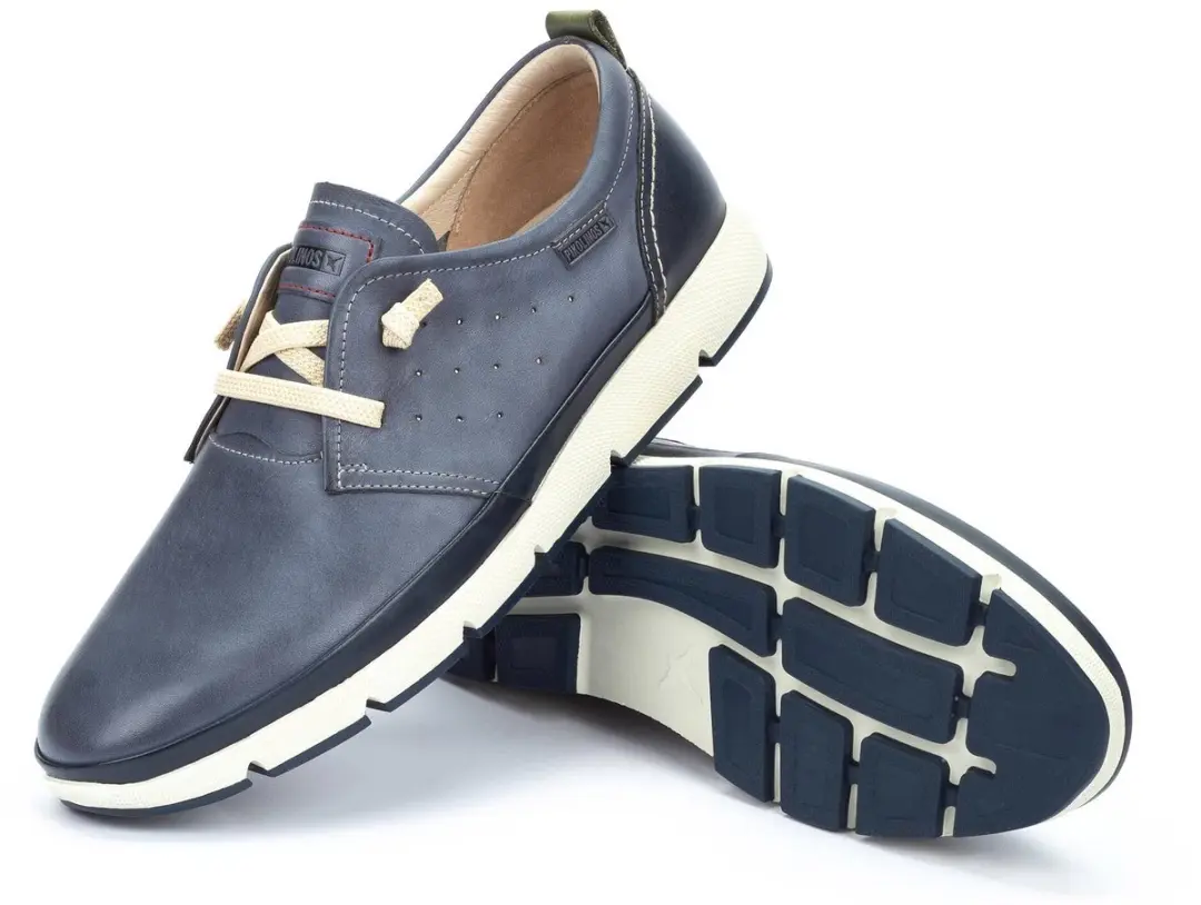 Pikolinos Fuencarral Heren Veterschoen - Blauw - Maat 41