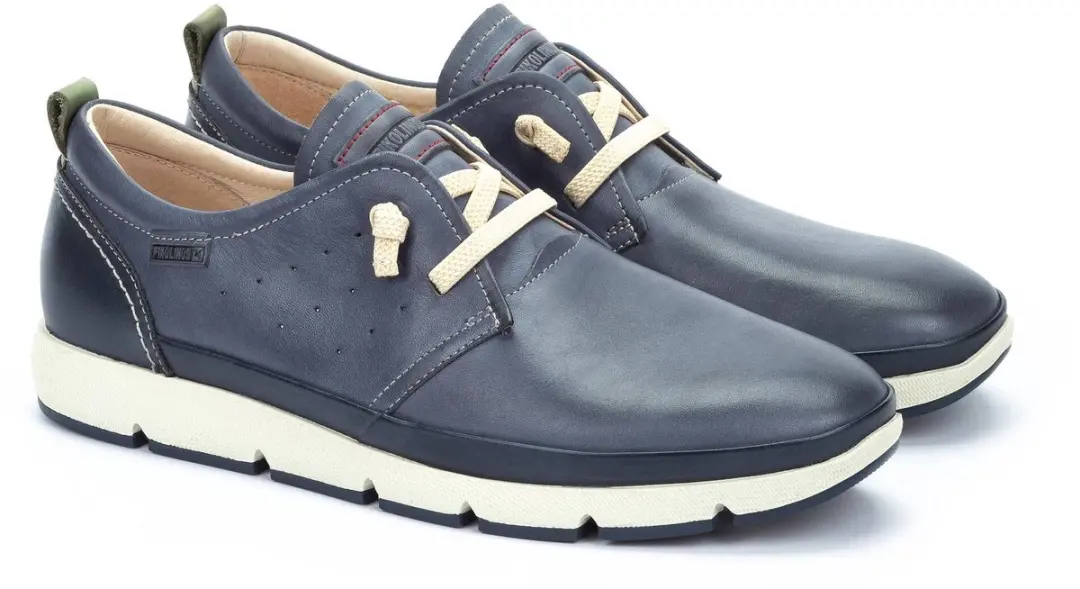 Pikolinos Fuencarral Heren Veterschoen - Blauw - Maat 41