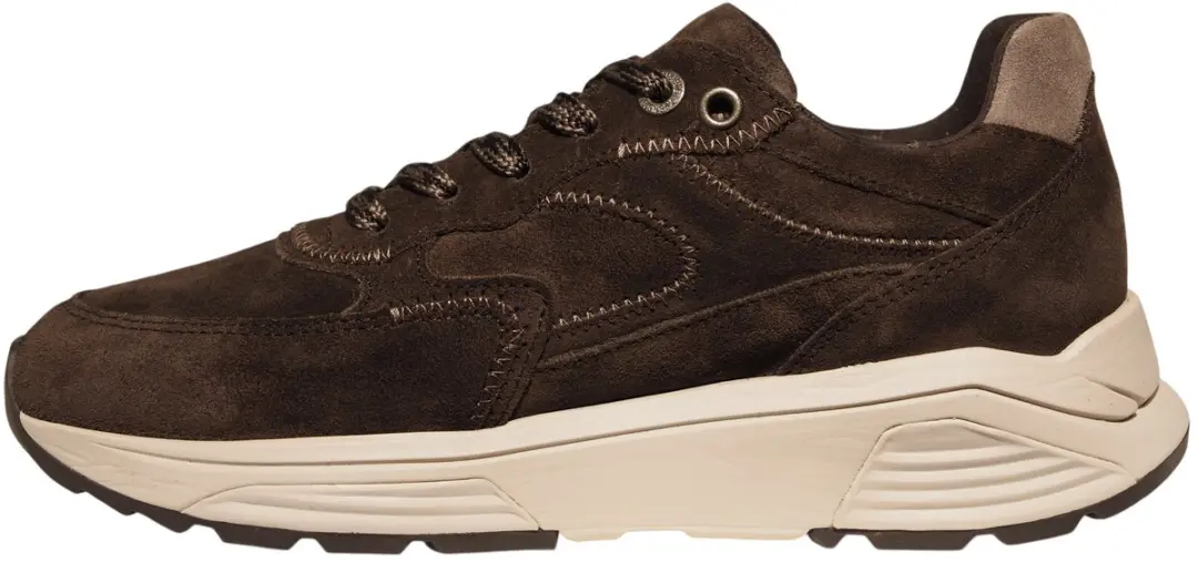 Xsensible Dames Veterschoenen Ponte Vecchio Donkerbruin - Maat 39