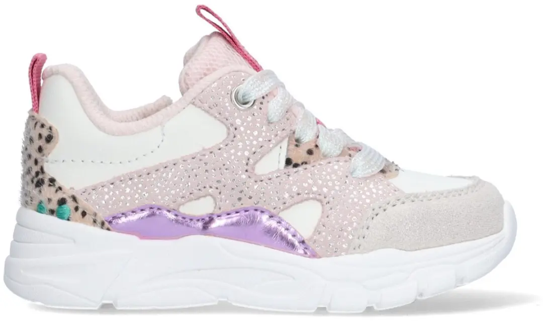 Sanne Spring Lage Sneakers Meisjes Paars