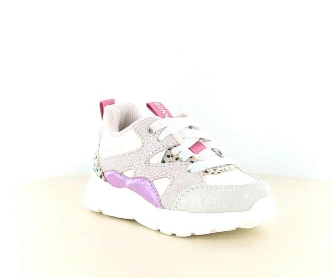 BunniesJR Sanne Spring Lage Sneakers 226051-994 - Maat 24 - Paars