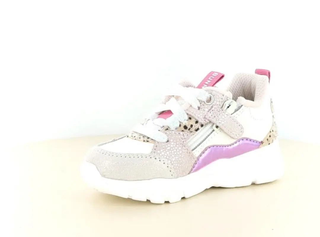 BunniesJR Sanne Spring Lage Sneakers 226051-994 - Maat 24 - Paars