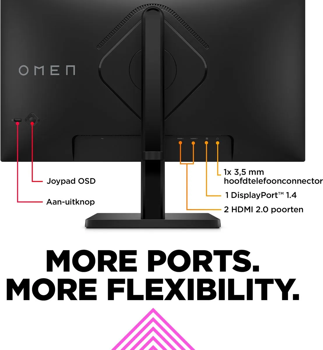 HP Omen 24 Gaming Monitor 165Hz - 24 inch