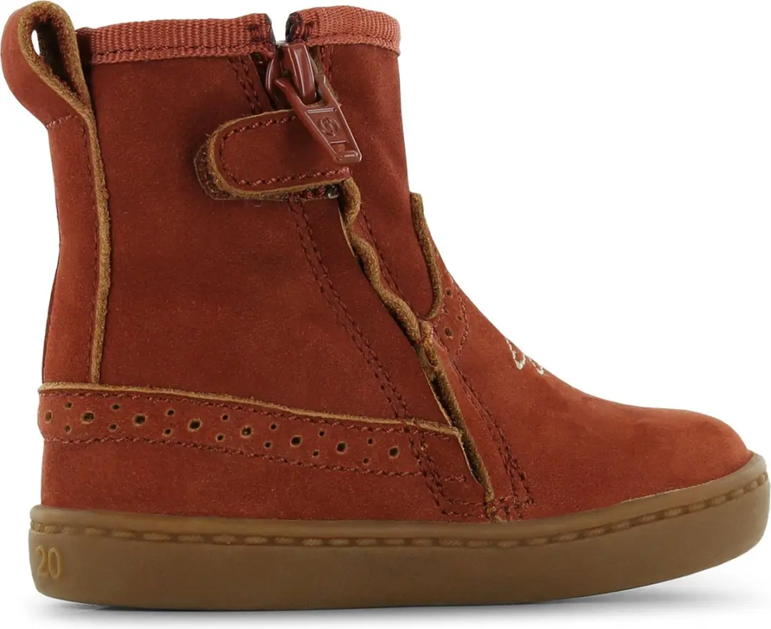 Shoesme Terra Cota Leer Laarzen Meisjes - Maat 24