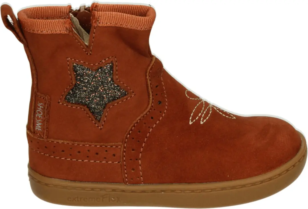 Shoesme Terra Cota Leer Laarzen Meisjes - Maat 24