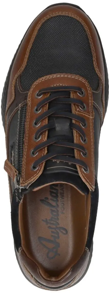 Australian Hatchback Veterschoenen cognac - Maat 46