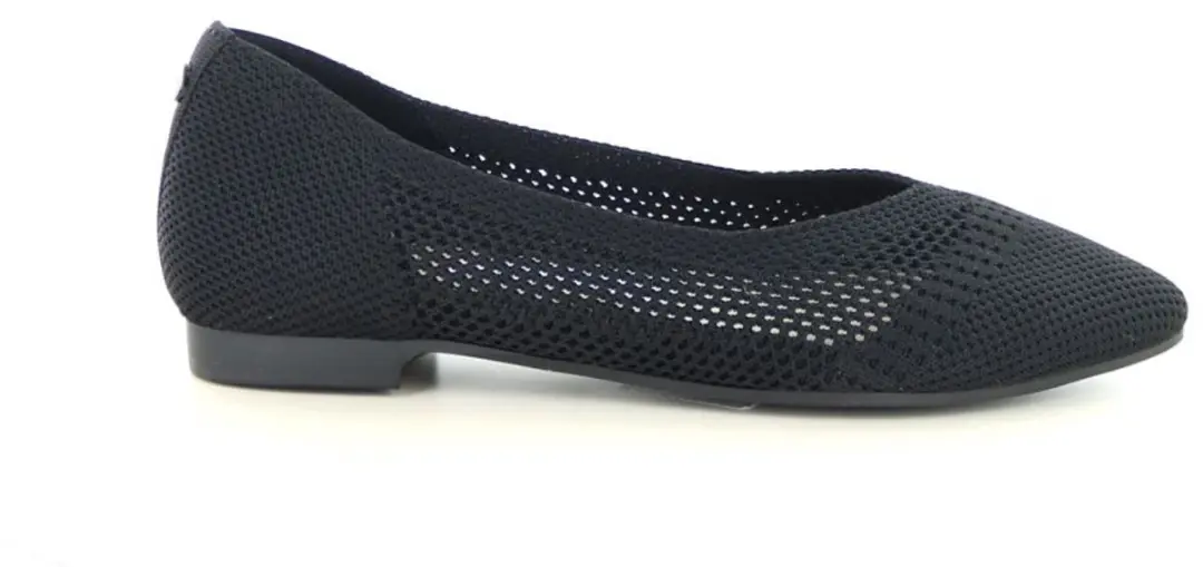 La Strada Loafer Zwart Knitted
