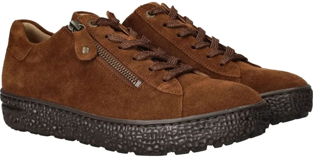 Hartjes 162.1401/30 Dames Veterschoenen Cognac - 35.5