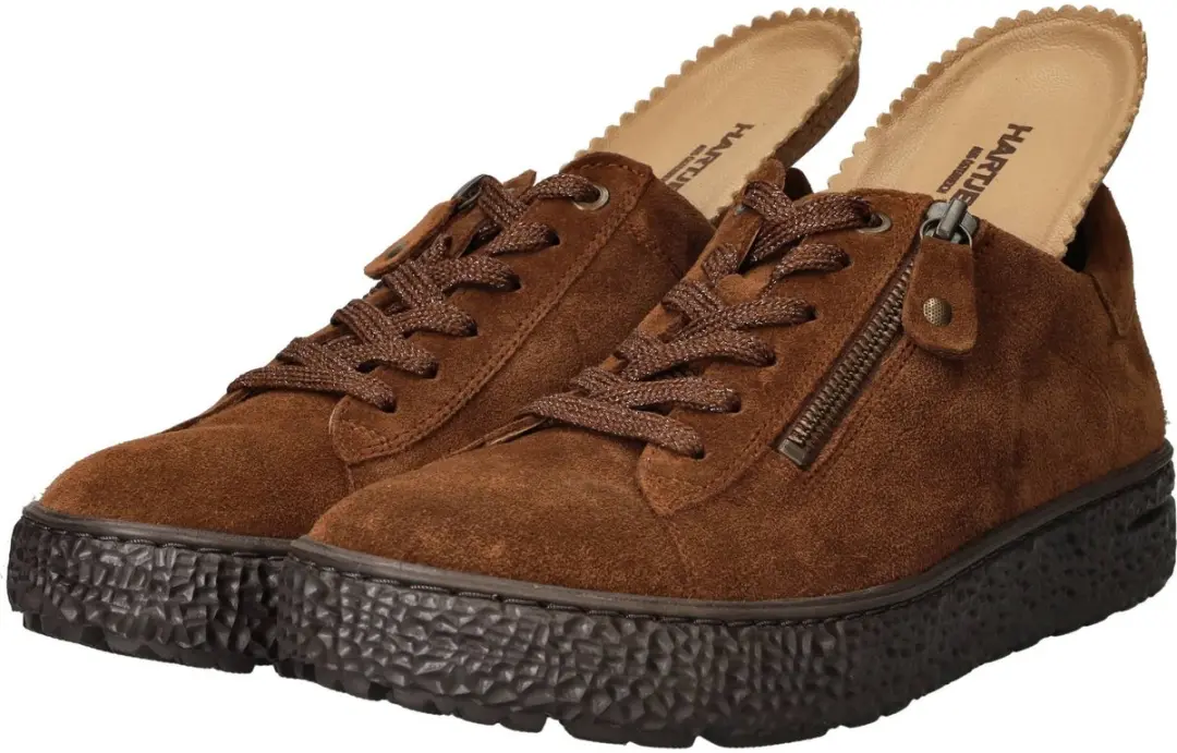 Hartjes 162.1401/30 Dames Veterschoenen Cognac - 35.5