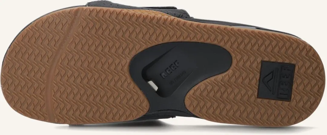 Reef Fanning Slides - Zwart/Zilver - Maat 40 - afbeelding 3 van 6