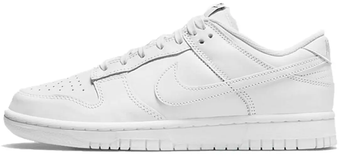 Nike Dunk Low Triple White (2021) (Women's)