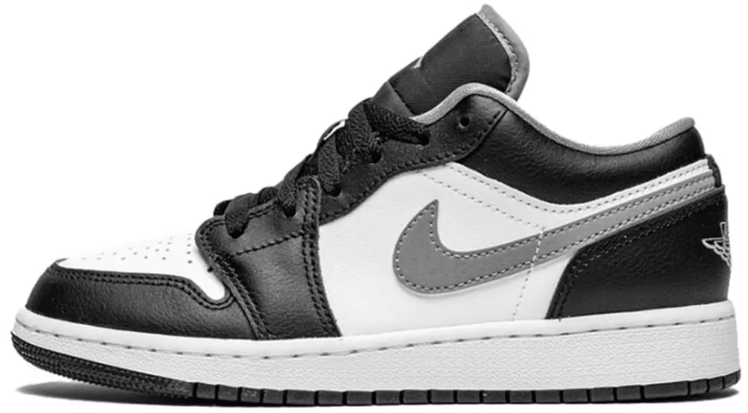 Air Jordan 1 Low Black Medium Grey 2021 (GS)