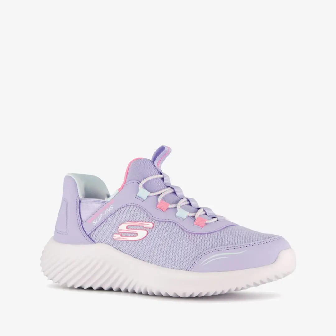 Skechers Slip-ins Bounder meisjes sneakers paars