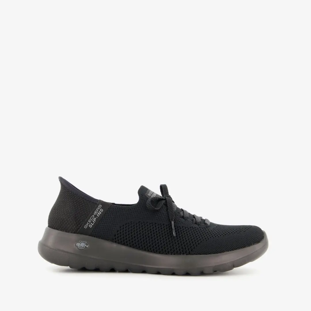 Skechers Slip-ins Go Walk Joy Dames Sneakers - Zwart