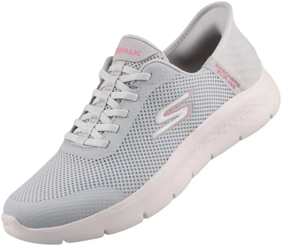 Skechers Slip-ins™ Go Walk Flex Grand Entry damestrainers lichtgrijs