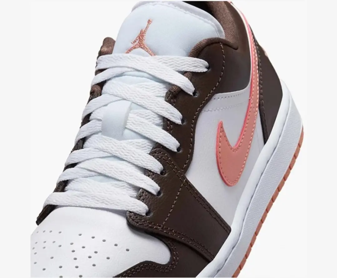 Nike Jordan 1 Low Bruin Peach Maat 42
