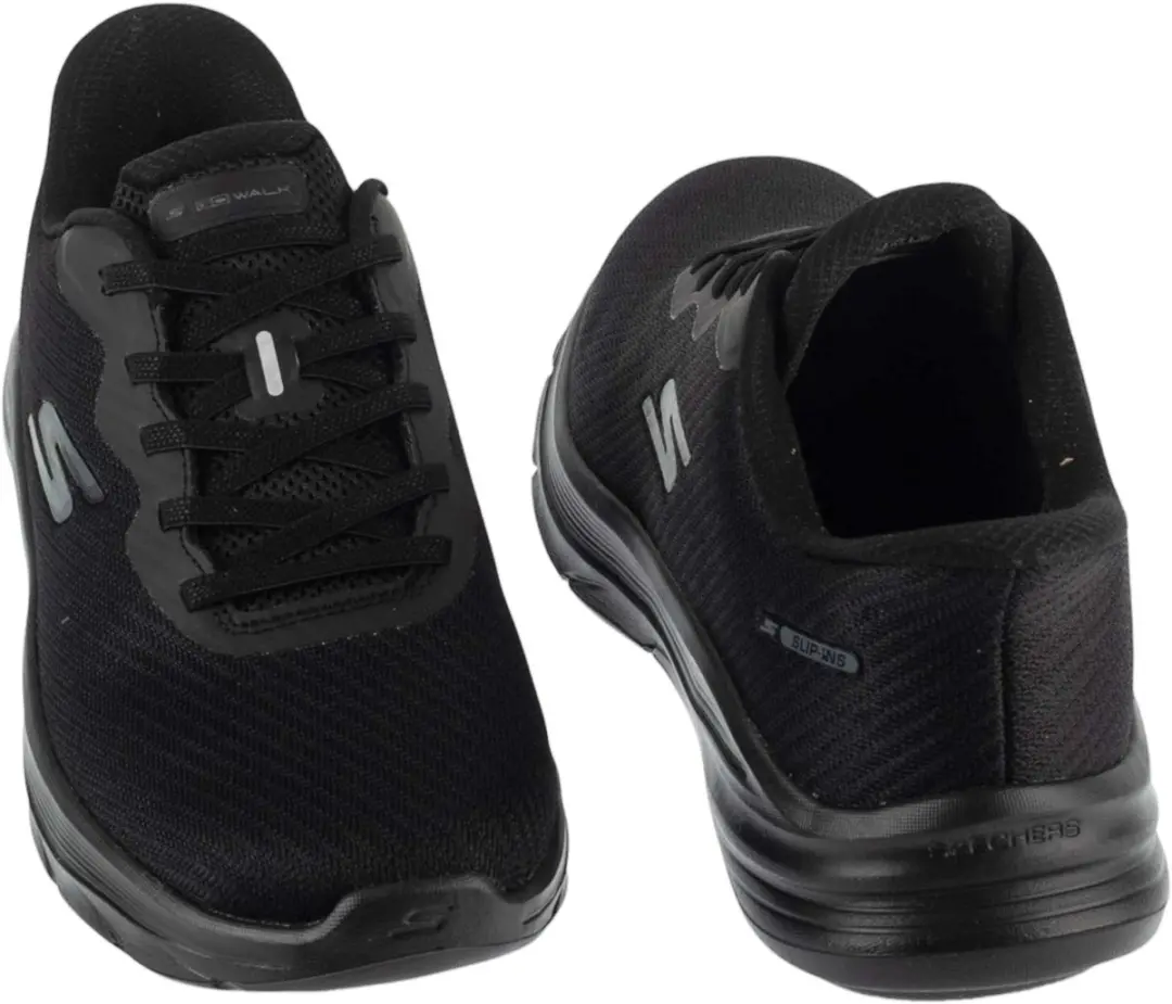 Skechers GO Walk 8 Nadia Sneakers - Zwart
