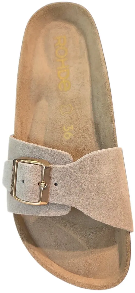 Rohde Sunnys N11 Slipper - Beige - Maat 37