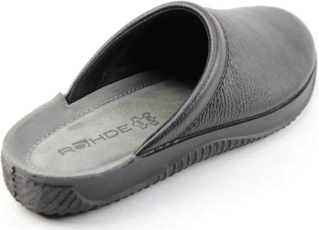 Rohde 1989.90 Pantoffel - Zwart - Maat 44