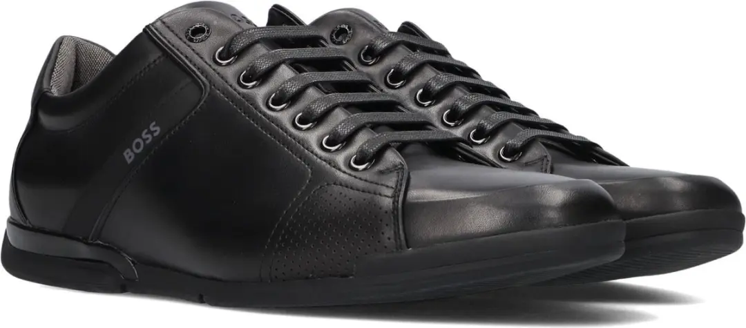 BOSS Heren Sneakers Saturn Lowp - Maat 41 - Zwart