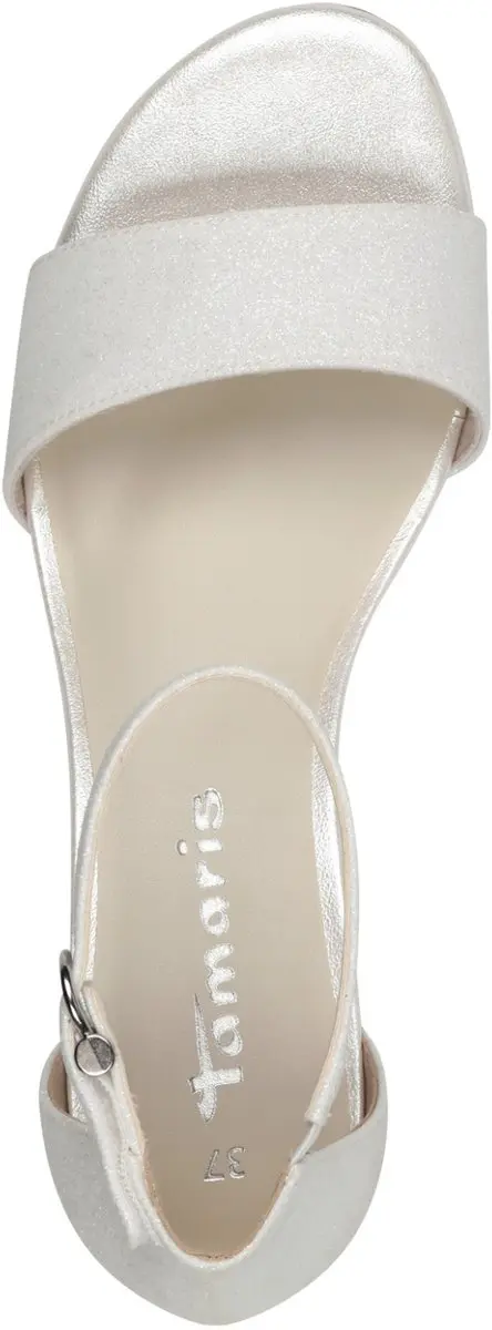 Tamaris Dames Sandalen 38 - Wit