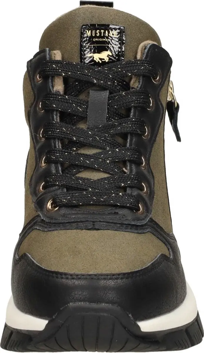 Mustang Sneakers Hoog - Maat 38 - Groen