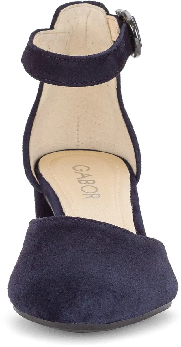 Gabor Blauwe Nubuck Damespump 42