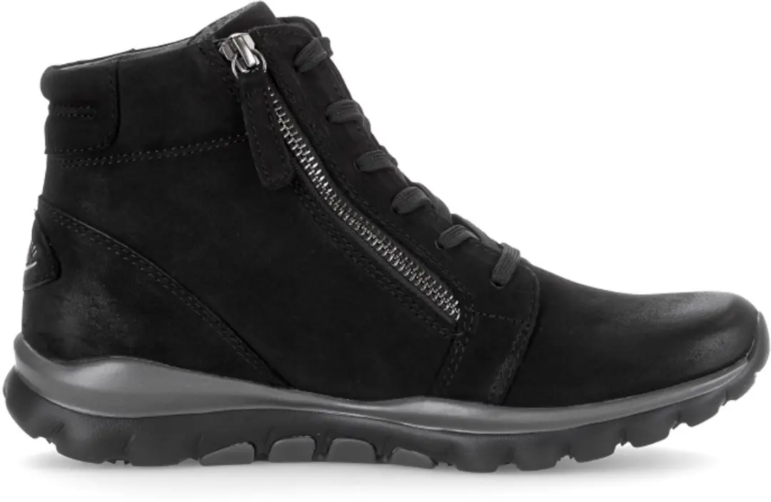 Gabor Dames Veterboots 0800.01.001 - Zwart