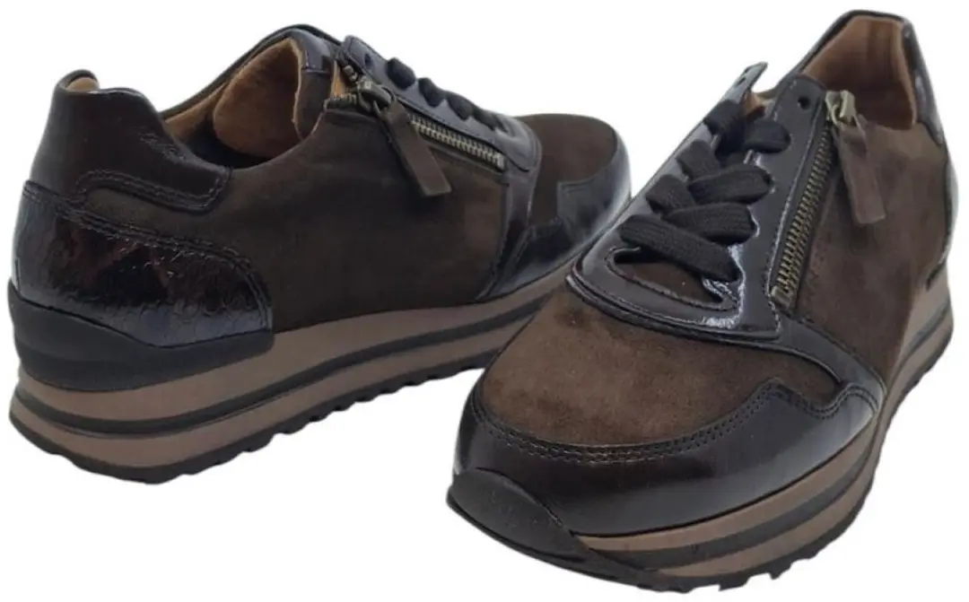 Gabor 6021.01.005 Dames Sneakers - Bruin