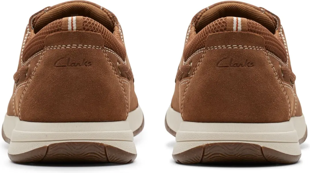 Clarks Sailview Lace Instappers Cognac - Maat 43