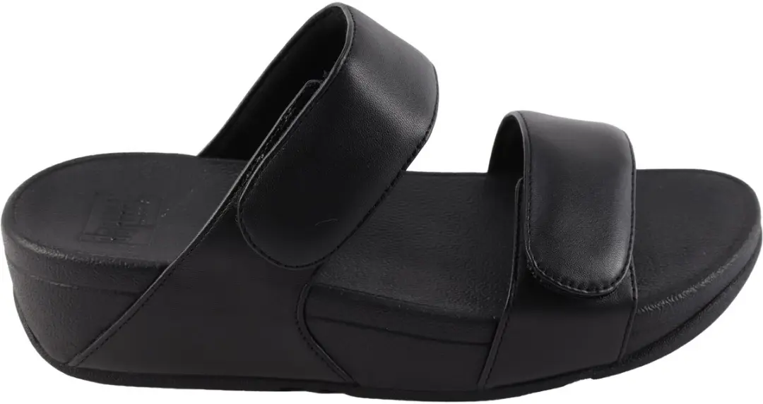 Fitflop Lulu Slides.All Black