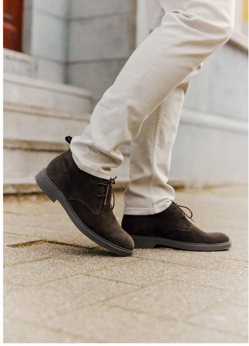 Blackstone Brian WG80 Desert Boots - Donkerbruin - 44