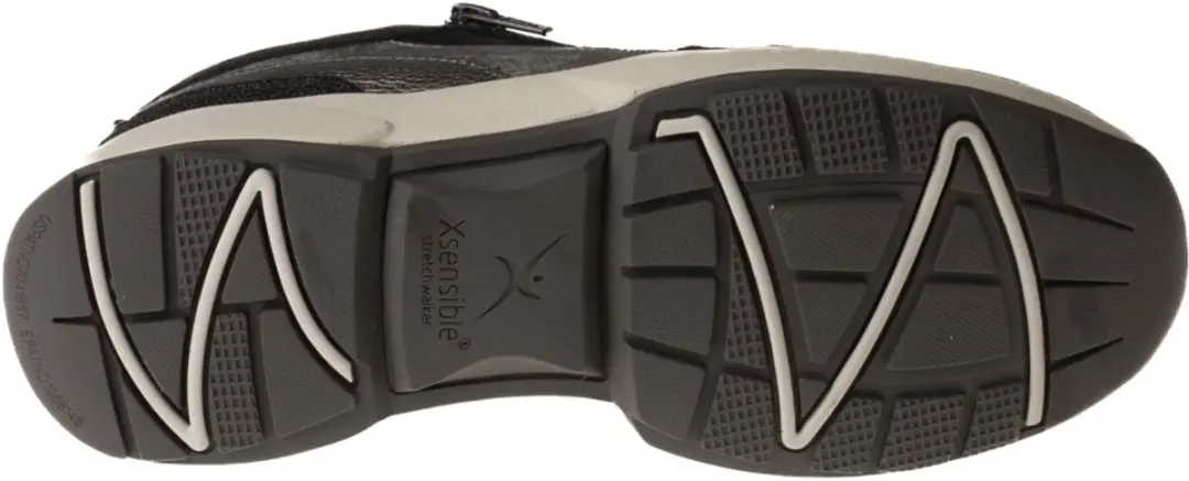 Xsensible Valletta Dames Sneakers - Leer - Zilver - Maat 43