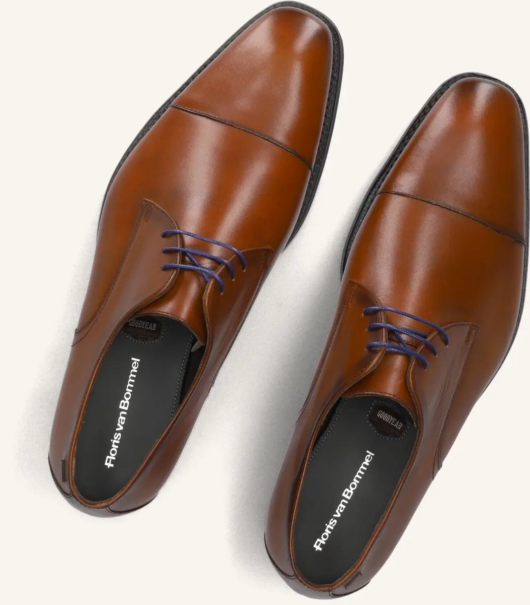 Floris van Bommel DE LOPER 16.00 Herenschoenen - Cognac 41.5