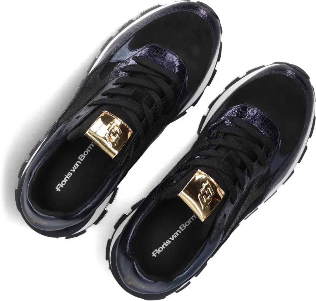 Floris van Bommel Blokki Sneakers Sfw-10098 - Blauw