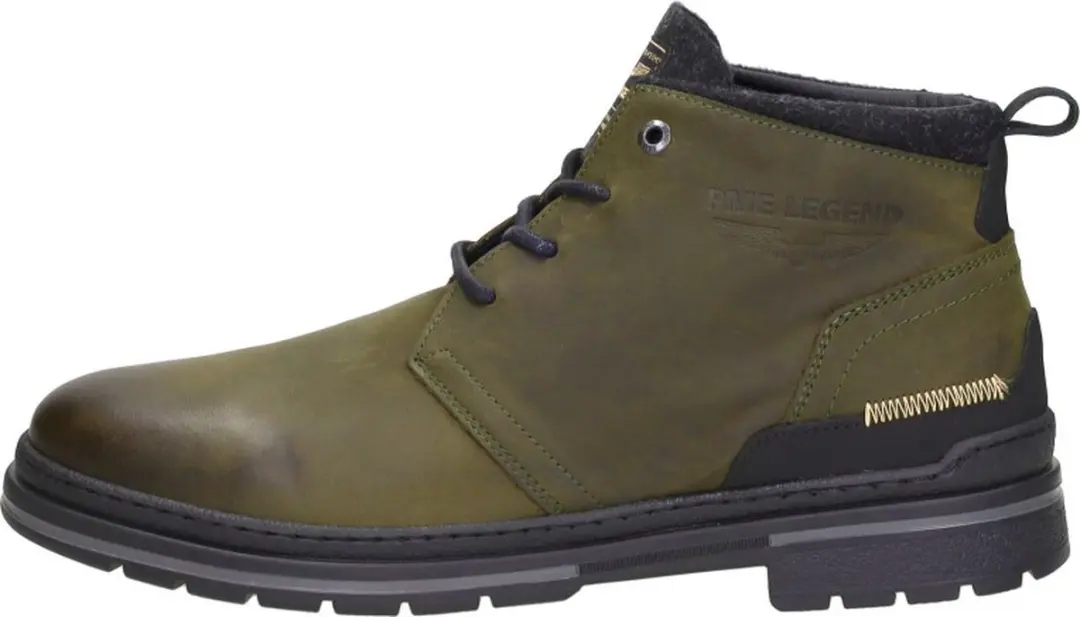 PME Legend Fleetman Heren Veterschoenen - Maat 44 - Khaki