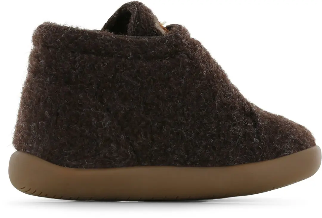 Shoesme Donkerbruin Vilten Slofje 26